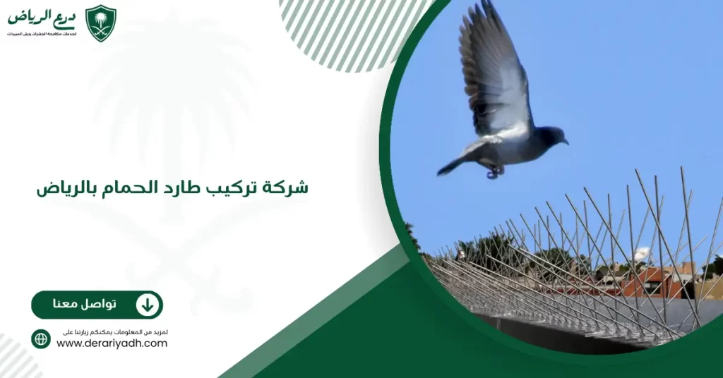 شركة تركيب طارد الحمام بالرياض