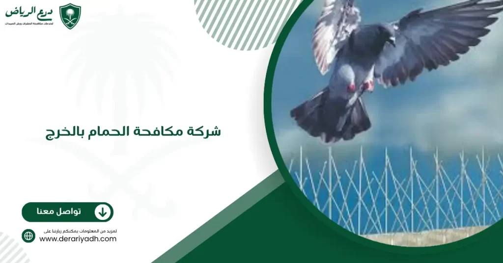 شركة مكافحة الحمام بالخرج